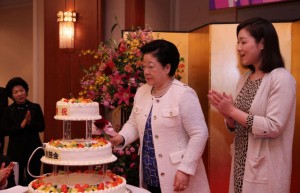 広島で韓鶴子女史をお迎えしての訓読会